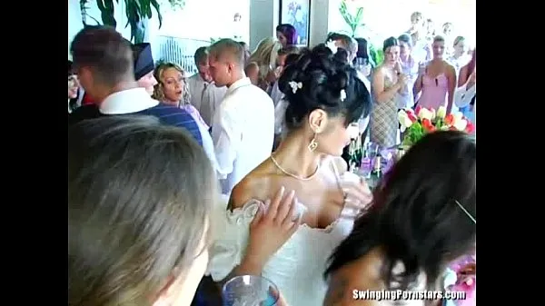 Wedding whores are fucking in public Klip teratas Besar