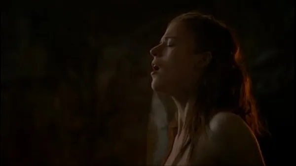 大Leslie Rose in Game of Thrones sex scene顶级剪辑