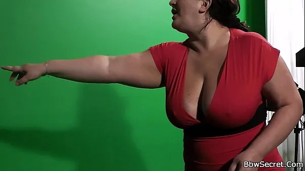 Store Busty plumper in nylons rides cheating dick beste klipp