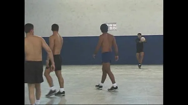 Big Gangbang in gym top Clips