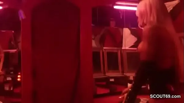 Big Real peep show in German porn cinema in front of many guys top Clips