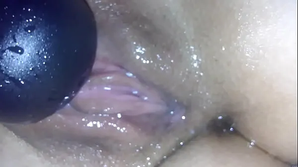 masturbating with homemade vibrator2 Klip teratas besar