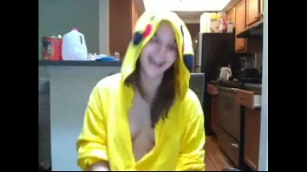 Funny Teen is Naked after - more videos on Klip teratas besar