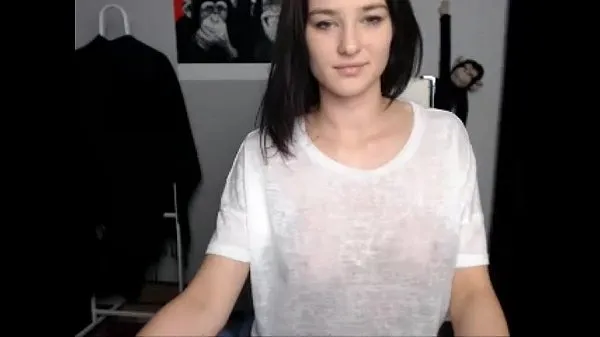 Veliki Gorgeous Huge Tit Teen Showing Her Goods najboljši posnetki