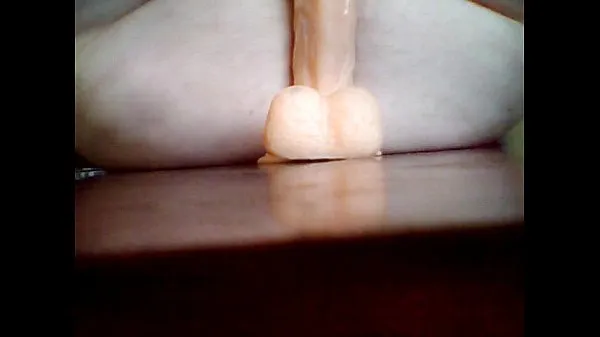 Big Riding my dildo while I watch porn pt 2 top Clips