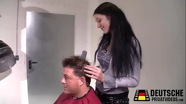 بڑے Hairdresser Lena and Hans ٹاپ کلپس