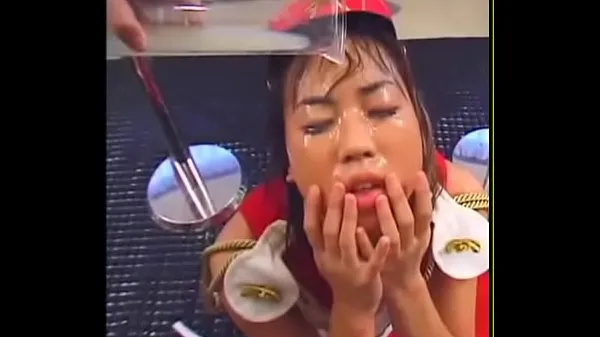 Veliki Japanese Uncensored Bukkake And Cum Swallow najboljši posnetki