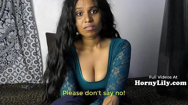مقاطع Bored Indian Housewife begs for threesome in Hindi with Eng subtitles العلوية الكبيرة
