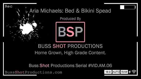 Big AM.06 Aria Michaels Bed & Bikini Spread Preview top Clips