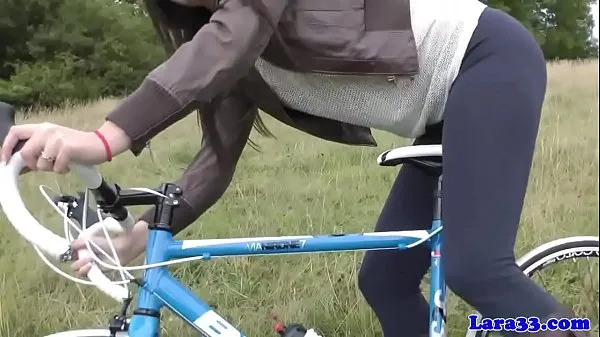 큰 Mature british milf doggystyled by cyclist 인기 클립