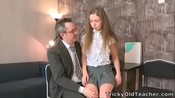 Big Tricky Old Teacher - Sara looks so innocent top Clips
