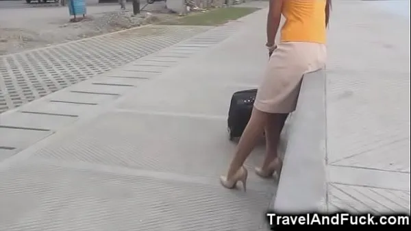 Veľké Traveler Fucks a Filipina Flight Attendant najlepšie klipy