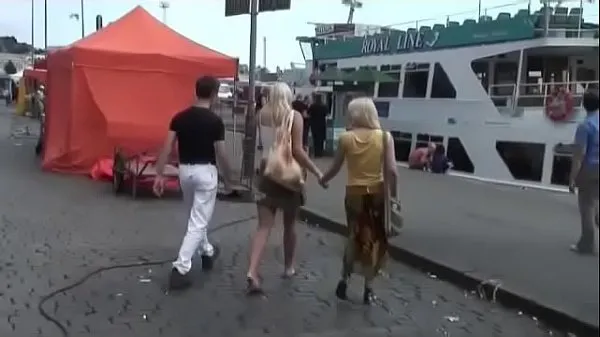 Grote nordic teen threesome sex in public topclips