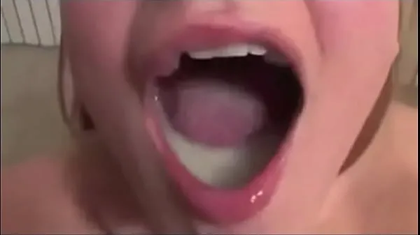Veliki Cum In Mouth Swallow najboljši posnetki