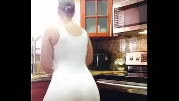 Big hot fat in the kitchen top Clips