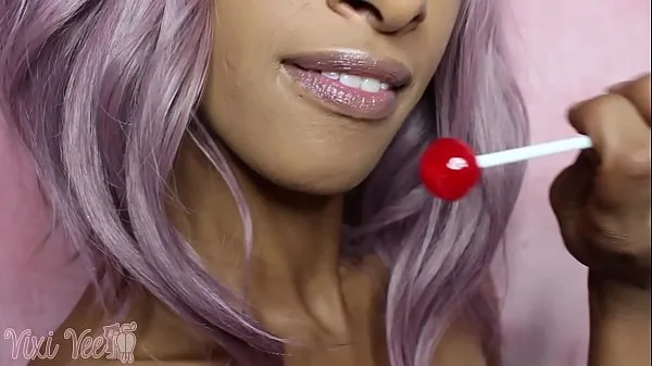 Longue Long Tongue Mouth Fetish Lollipop FULL VIDEO Clip hàng đầu lớn