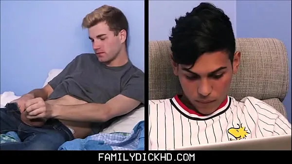 Big Bear Step Dad Walks In On His Twink Step Son Fucking A Twink Latino Foreign Exchange Student And Joins In - Kristofer Weston, Ariano top Clips