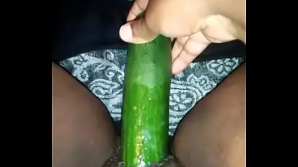 Grote hot hot Cucumber Masturbation topclips