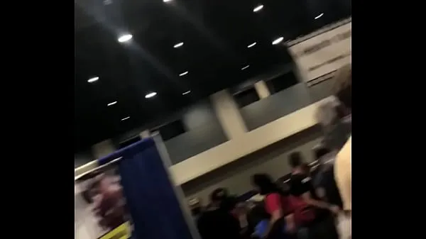 Big Comicon bulge flash. White girls is hungry for it top Clips