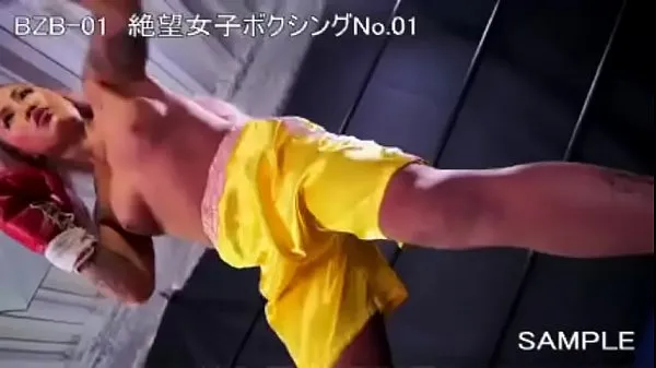 Nagy Yuni DESTROYS skinny female boxing opponent - BZB01 Japan Sample legjobb klipek