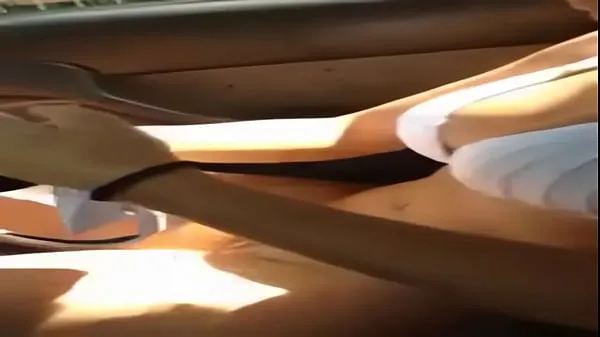 Suuret Naked Deborah Secco wearing a bikini in the car huippuleikkeet