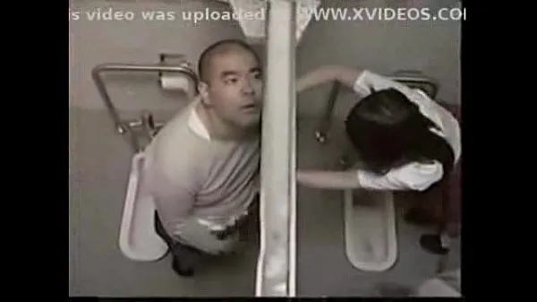 Teacher fuck student in toilet Klip teratas Besar