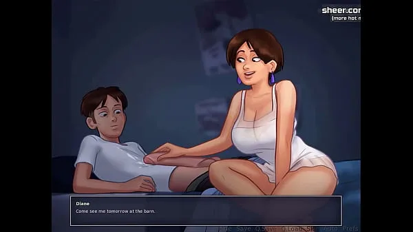 Büyük Wild sex with stepmom at night in bed l My sexiest gameplay moments l Summertime Saga[v018] l Part 11 en iyi Klipler
