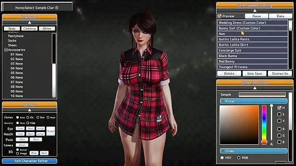 Grote Honey Select Character Creation: MILF topclips