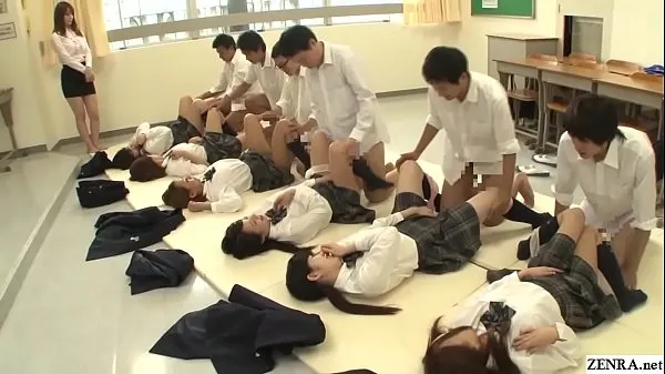 Big JAV synchronized missionary sex led by teacher top Clips