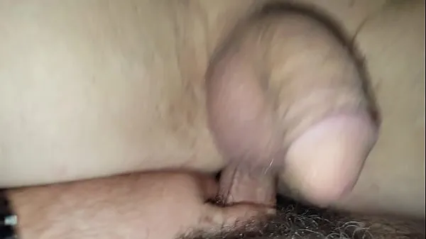 Big Guy rides a cock for first time and is a natural at it top Clips