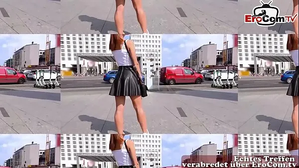 Big young 18yo au pair tourist teen public pick up from german guy in berlin over EroCom Date public pick up and bareback fuck top Clips
