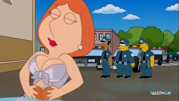 Μεγάλα Sexy Carwash Scene - Lois Griffin / Marge Simpsons κορυφαία κλιπ