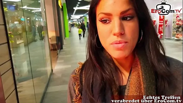 Grote German amateur latina teen public pick up in shoppingcenter and POV fuck with huge cum loads topclips