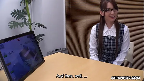 Stora Japanese office lady, Yui Hatano is naughty, uncensored toppklipp