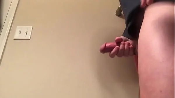Huge Cocked Man cums in under a minute of a self-handjob