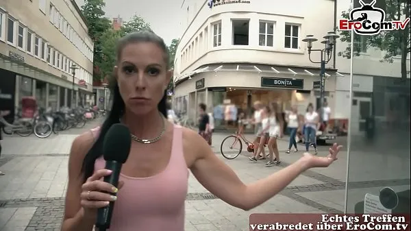 Veliki German milf pick up guy at street casting for fuck najboljši posnetki