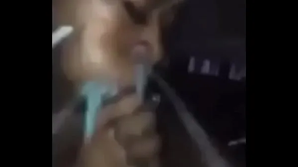 Big Exploding the black girl's mouth with a cum top Clips