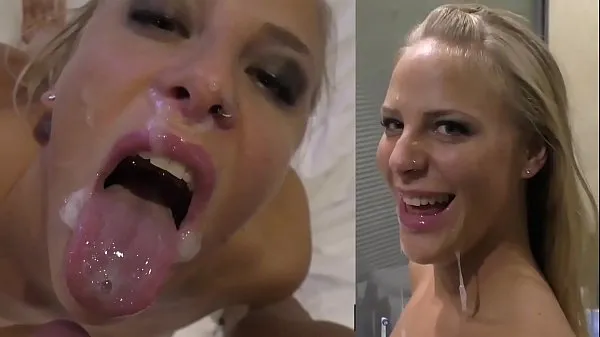 Velké Lara Cumkitten Fucked By Well Hung Stud - Deep Pussy Fuck & Huge Facial nejlepší klipy