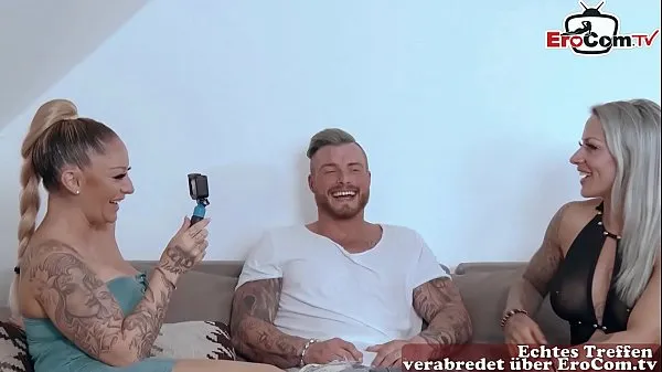 Suuret German port milf at anal threesome ffm with tattoo huippuleikkeet