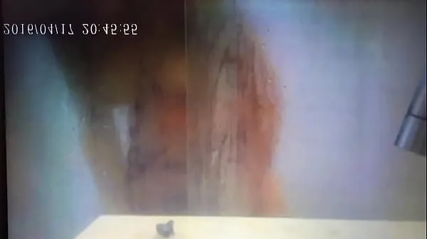 German wife cum in shower - Hide Cam Klip teratas besar