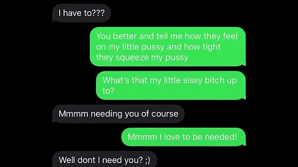 큰 Sexting Emasculating My Sissy Bitch Humiliation 인기 클립