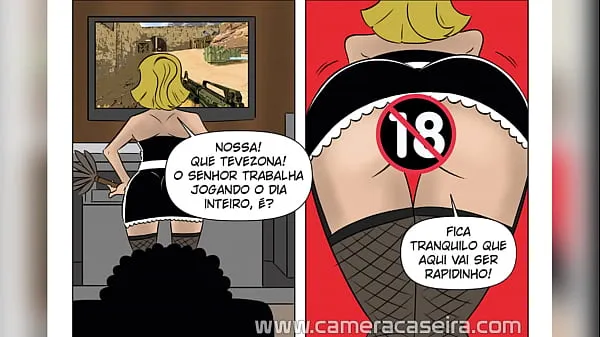Velké Comic Book Porn (Porn Comic) - A Cleaner's Beak - Sluts in the Favela - Home Camera nejlepší klipy