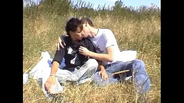 Big Cute mates get from a chat to a gay fuck outdoors top Clips