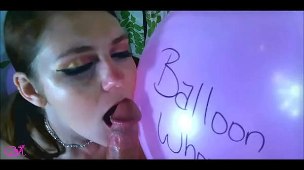 Nagy Balloon Whore Blows and Pops : A Teaser legjobb klipek
