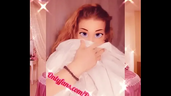Humorous Snap filter with big eyes. Anime fantasy flashing my tits and pussy for you Clip hàng đầu lớn