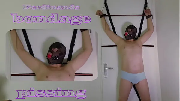 Velké Bondage peeing. (WhatsApp: 31 620217671) Dutch man tied up and to pee his underwear. From Netherland. Email: xaquarius19 .com nejlepší klipy