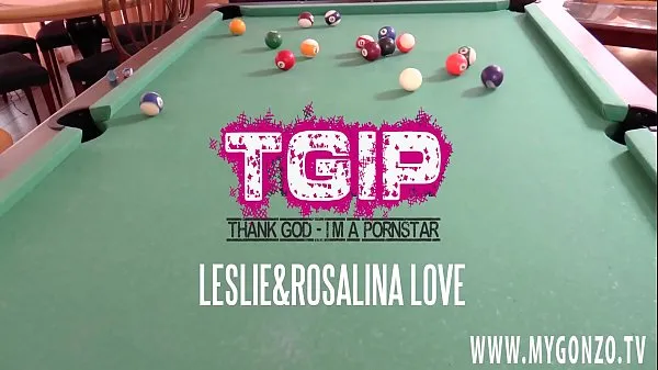 Büyük Romanian porn star Rosalina Love reveals to her friend Leslie Taylor that she is doing hardcore porn en iyi Klipler