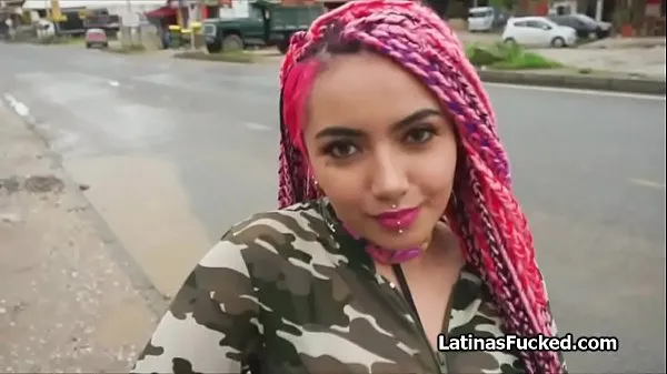 Veliki Unique Latina fucked on her first casting najboljši posnetki