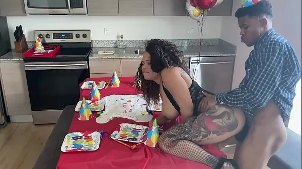 Big nobody came to my bday party so my stepmom gave me an extra surprise... pt1 top Clips