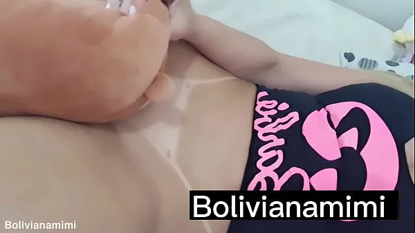 Big My teddy bear bite my ass then he apologize licking my pussy till squirt.... wanna see the full video? bolivianamimi top Clips